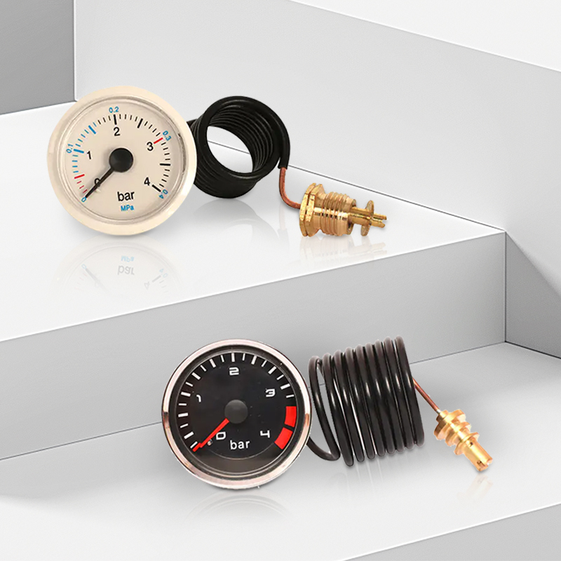 Датчик давления HVAC с капилляром, манометр с капилляром